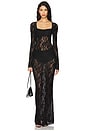 view 1 of 3 Blanche Maxi Dress in Black