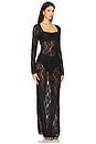 view 2 of 3 Blanche Maxi Dress in Black