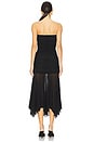 view 3 of 3 Amaris Strapless Dress in Black