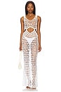 view 1 of 4 Elena Maxi Dress in White