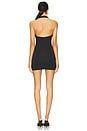 view 3 of 3 Chloe Halter Mini Dress in Black