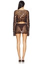 view 3 of 4 Coralie Skirt Set in Brown