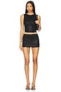 view 1 of 3 Zariah Skirt Set in Black