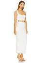 view 2 of 3 Veneda Skirt Set in White
