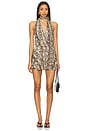 view 1 of 3 Hanako Mini Dress in Snake