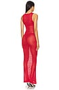 view 3 of 4 Alix Maxi Dress in Fire Red