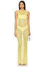 view 1 of 4 Alix Maxi Dress in Baby Yellow