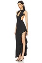 view 3 of 4 Frany Backless Maxi Dress in Black