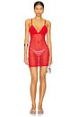 view 1 of 3 Nina Mini Dress in Red