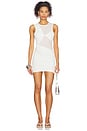 view 1 of 4 Lizzie Mini Dress in White