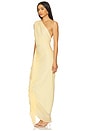view 3 of 4 Juliet Midi Dress in Baby Yellow