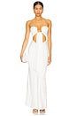 view 1 of 3 Rosy Maxi Dress in White