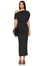 view 1 of 3 Elisya Off Shoulder Dress in Black