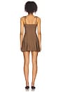 view 3 of 3 Elanor Mini Dress in Brown