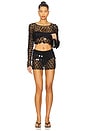view 1 of 4 Coralie Skirt Set in Black