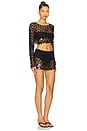 view 2 of 4 Coralie Skirt Set in Black