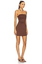 view 2 of 3 Kelia Strapless Mini Dress in brown