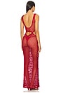 view 3 of 4 Elena Maxi Dress in Raspberry