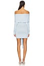 view 3 of 3 x Yhasmina Ferrara Theresa Mini Dress in Baby Blue