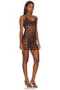 view 2 of 3 Karol Mini Dress in Brown
