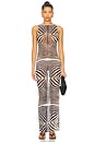 view 1 of 3 Daranna Maxi Dress in Zebra