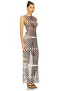 view 2 of 3 Daranna Maxi Dress in Zebra