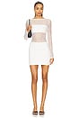 view 1 of 3 Athena Mini Dress in White