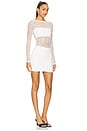view 2 of 3 Athena Mini Dress in White