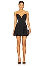 view 1 of 3 Carmela Strapless Dress in Black