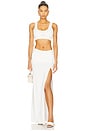 view 1 of 3 Leni Maxi Skirt Set in White