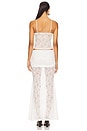 view 3 of 3 x Yhasmina Ferrara Mimi Maxi Skirt Set in White