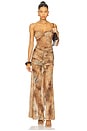 view 2 of 4 Britlee Maxi Dress in Brown Leopard Multi
