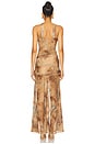 view 4 of 4 Britlee Maxi Dress in Brown Leopard Multi