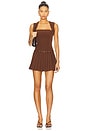 view 1 of 3 Giulia Mini Dress in Brown