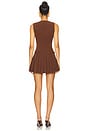 view 3 of 3 Giulia Mini Dress in Brown