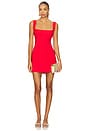 view 1 of 3 Aneira Mini Dress in Red