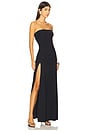 view 2 of 3 Marlett Strapless Maxi in Black