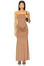 view 1 of 3 Alessie Maxi Dress in Mocha