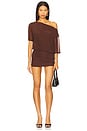 view 1 of 4 Olya Mini Dress in Chocolate