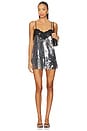 view 1 of 4 Yente Mini Dress in Silver