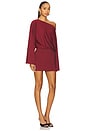 view 2 of 4 Katiya Mini Dress in Burgundy