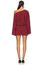 view 4 of 4 Katiya Mini Dress in Burgundy