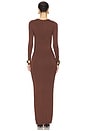 view 3 of 3 Adelina Maxi Dress in Brown