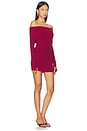view 2 of 3 Marks Mini Dress in Burgundy