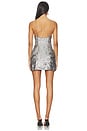 view 3 of 4 Matti Mini Dress in Gunmetal