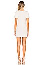 view 3 of 3 Nicki Ribbed Mini Dress in White