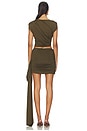 view 3 of 3 JHAZALA スカートセット in Dark Olive Green
