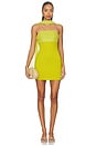 view 1 of 3 Felina Mini Dress in Chartreuse
