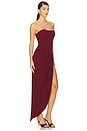 view 2 of 3 Victoria Corset Maxi Dress in Oxblood