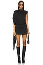view 3 of 6 Joan Mini Dress in Black